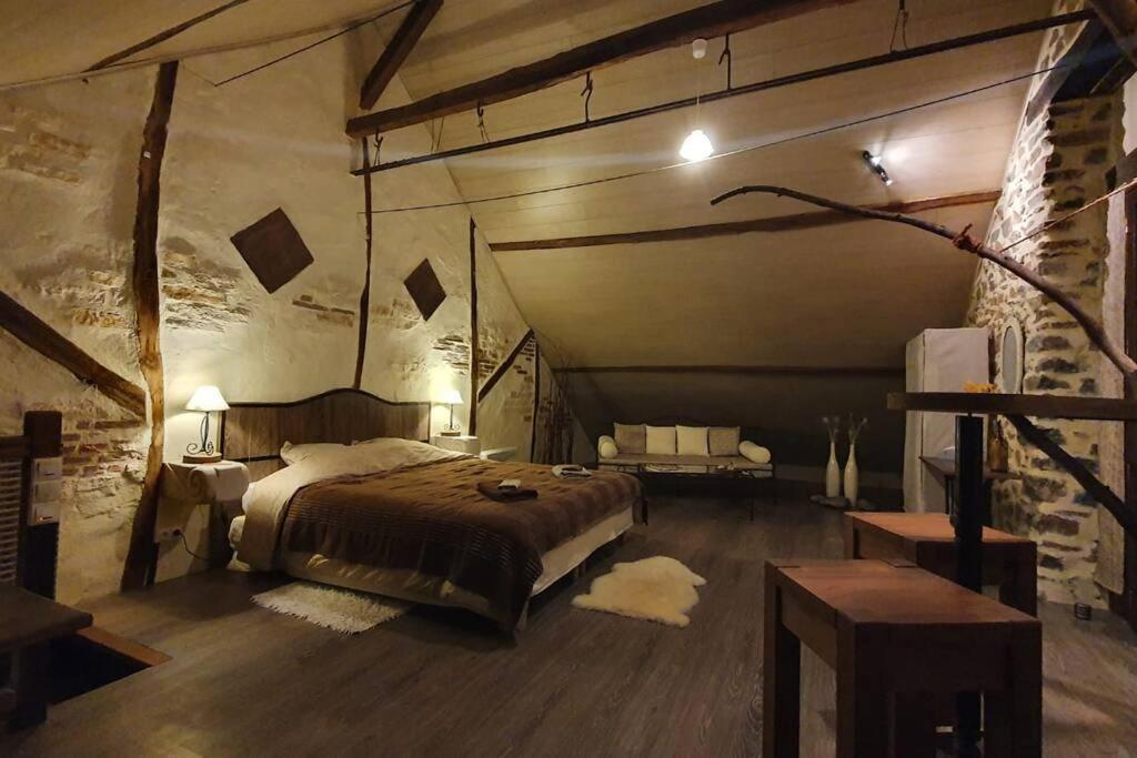 Unique Room With Great View In A Former Old Barn Troche Eksteriør billede